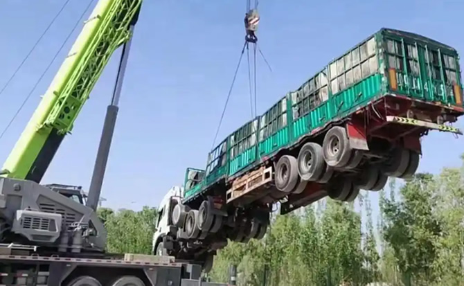 隆德道路脱困救援案例